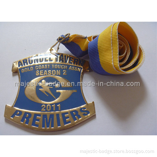 Gold Plating Premiers Medallion & Hard Enamel Process